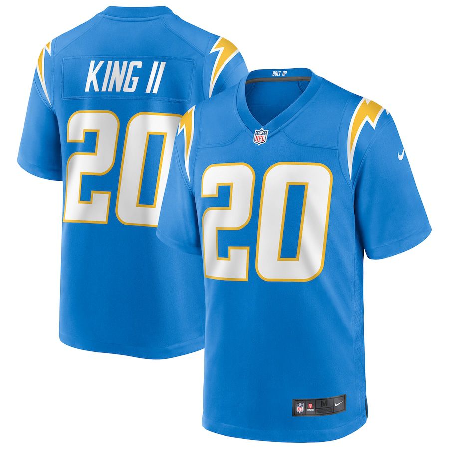 Men Los Angeles Chargers #20 Desmond King Nike Powder Blue Game NFL Jersey